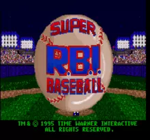 Image n° 1 - screenshots  : Super R.B.I. Baseball